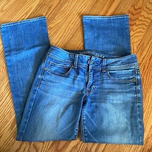 American eagle kick boot jeans. 6 short.